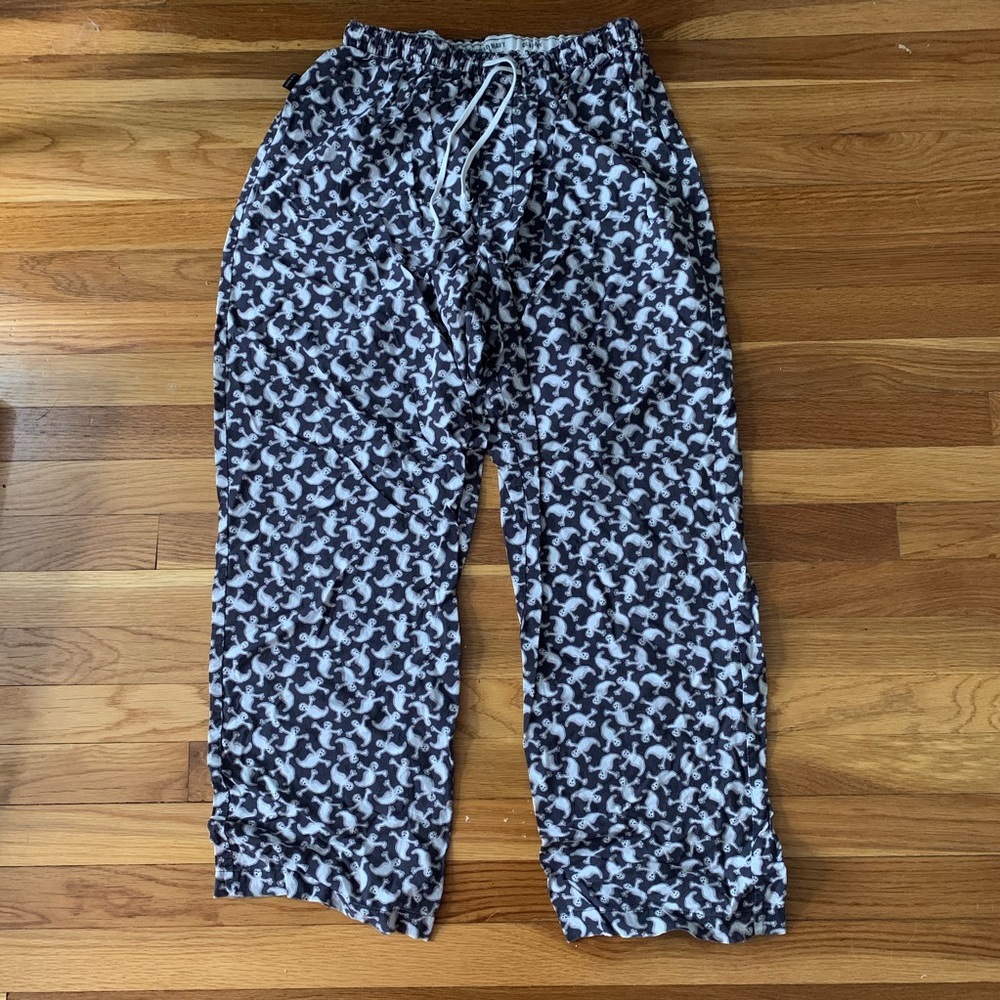 Ghost pajama pants